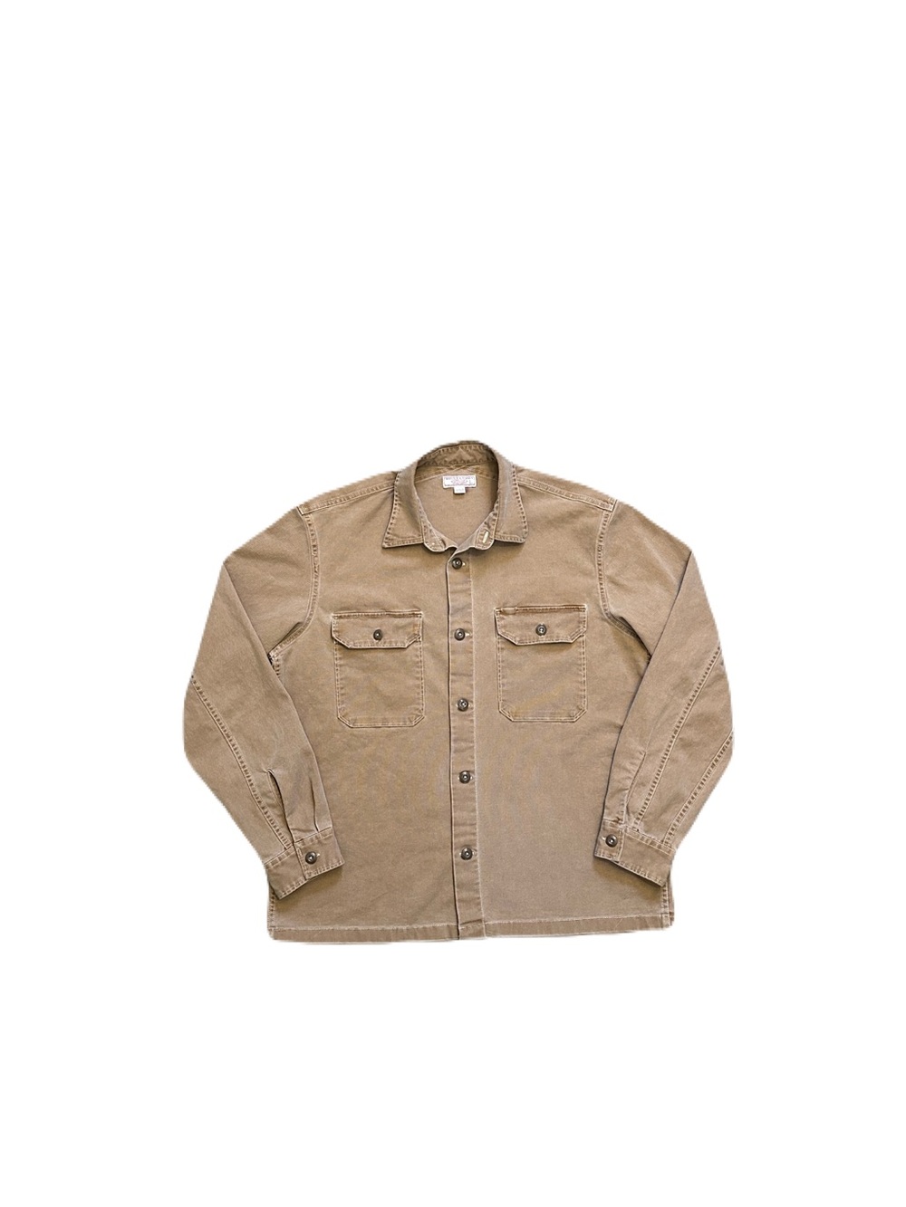 Wallace & Barnes Shirt Jacket Men's Large Stretch Duck Canvas button up